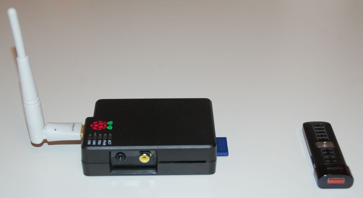 Aktuelle Testhardware der persönlichen Wolke