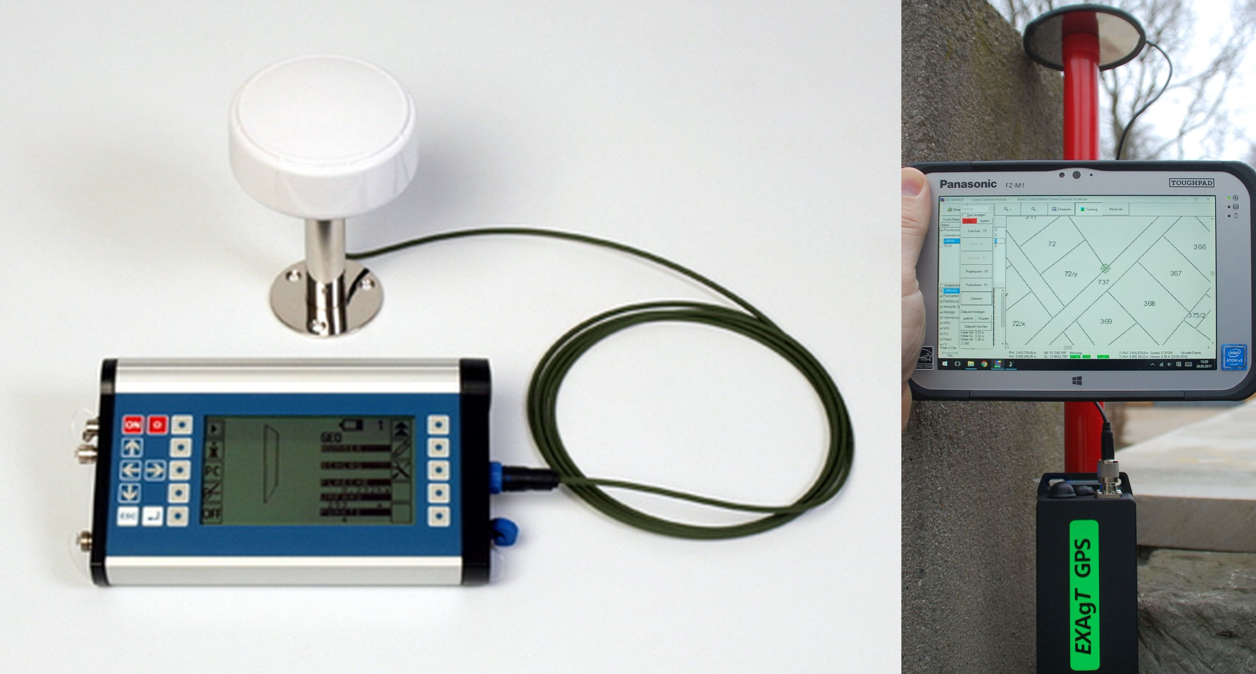 Funktionen aktueller GPSVermessungslösungen, notwendige Genauigkeit